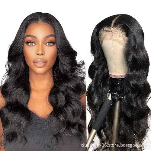 100% Brazilian Virgin Human Hair Transparent Swiss Lace Wig HD Body Wave Curly Lace Front wigs for Black Women human hair wigs